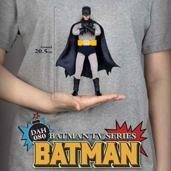 Beast Kingdom Batman 66 TV Series Adam West Dynamic Action Heroes DAH Action Figure - immagine 2