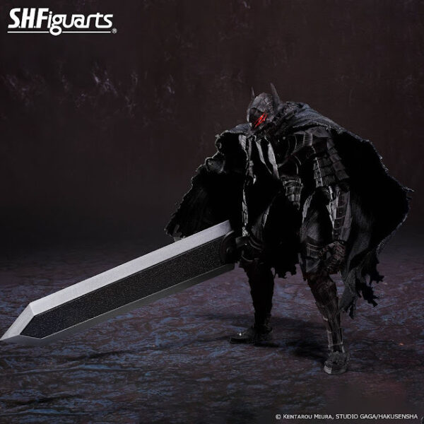 Berserk S.H. Figuarts Guts Gatsu Armor Heat Of Passion Action Figure Bandai Exclusive - immagine 2