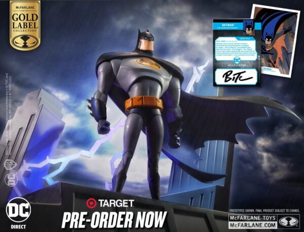 DC Multiverse Mcfarlane Toys Batman The Animated Series 30th Anniversary Gold Label Action Figure