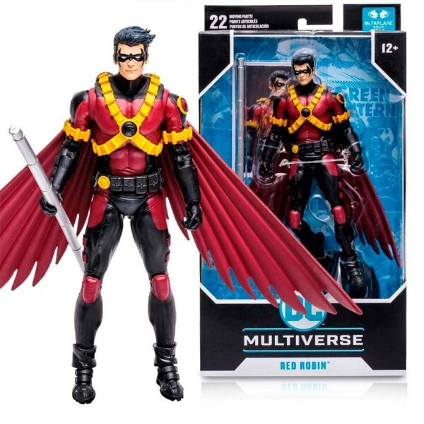 Dc Multiverse McFarlane Toys Red Robin Batman Action Figure