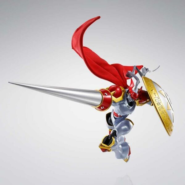 Digimon S.H. Figuarts Dukemon Gallantmon Rebirth Of Holy Knight Action Figure Bandai - immagine 3