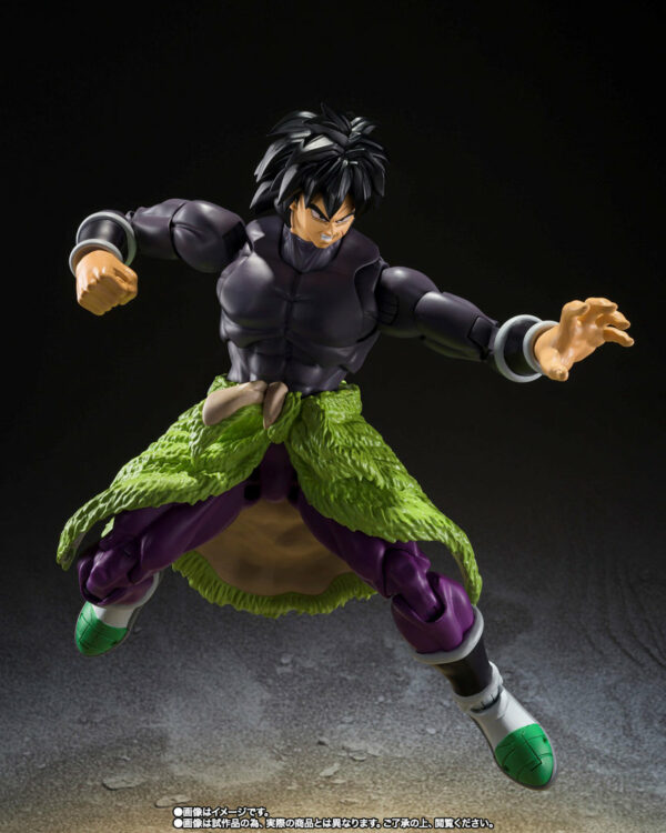 Dragon Ball S.H. Figuarts Broly Super Hero Action Figure Bandai - immagine 4