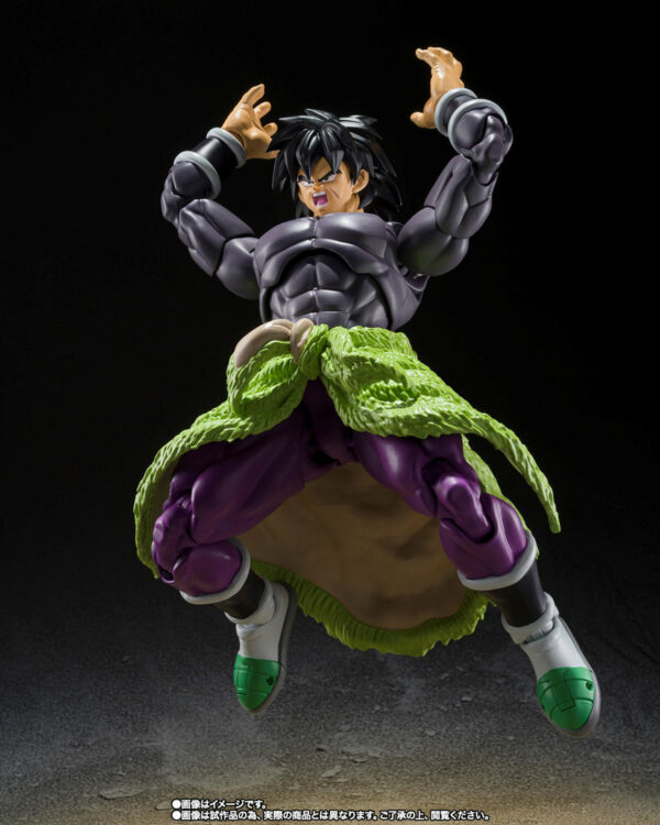 Dragon Ball S.H. Figuarts Broly Super Hero Action Figure Bandai - immagine 3