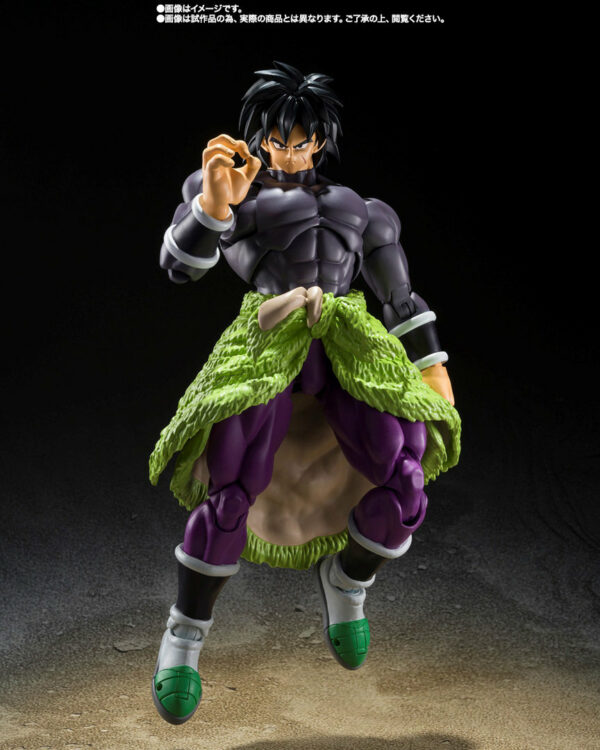Dragon Ball S.H. Figuarts Broly Super Hero Action Figure Bandai - immagine 6