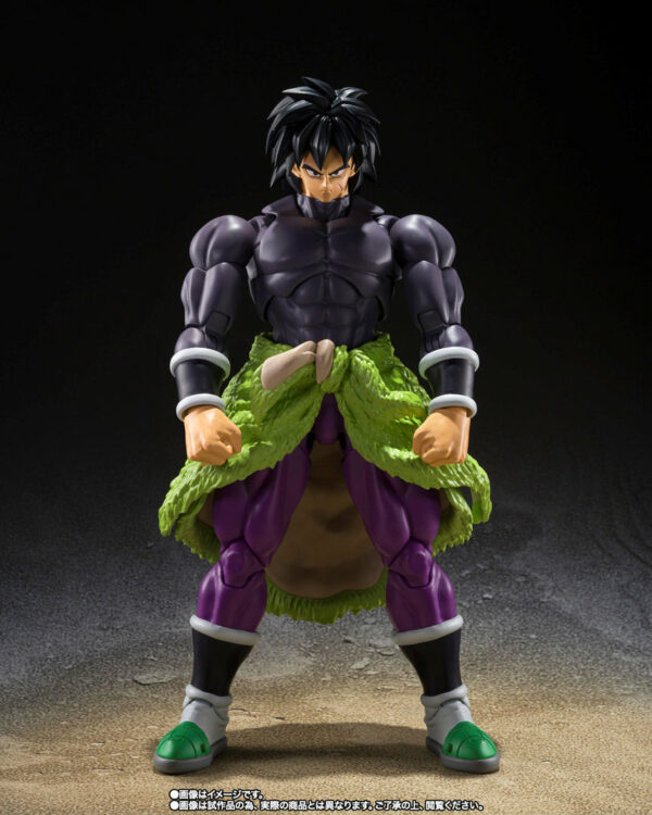 Dragon Ball S.H. Figuarts Broly Super Hero Action Figure Bandai - immagine 5