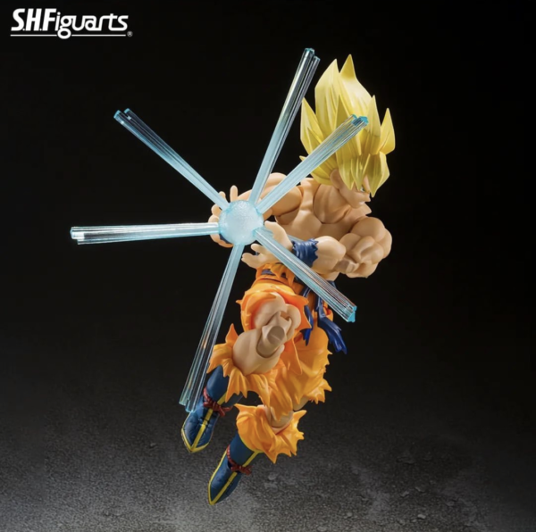 Dragon Ball Z S.H. Figuarts Legendary Super Saiyan Son Goku Action Figure Bandai - immagine 3