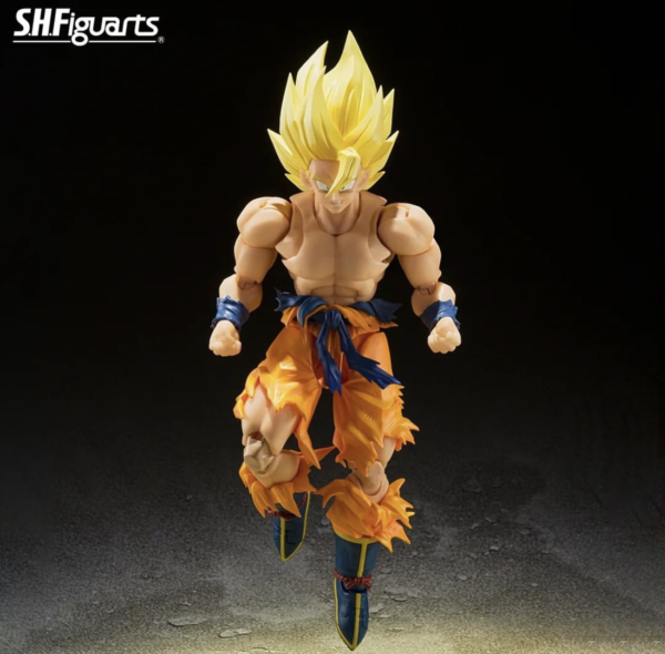 Dragon Ball Z S.H. Figuarts Legendary Super Saiyan Son Goku Action Figure Bandai - immagine 7