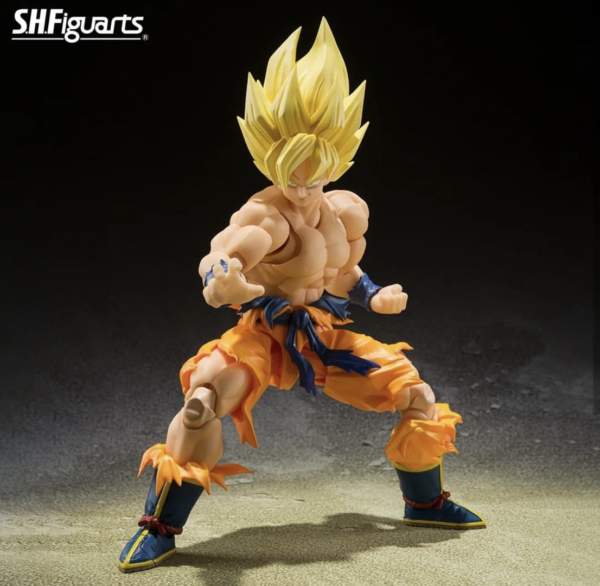 Dragon Ball Z S.H. Figuarts Legendary Super Saiyan Son Goku Action Figure Bandai - immagine 6