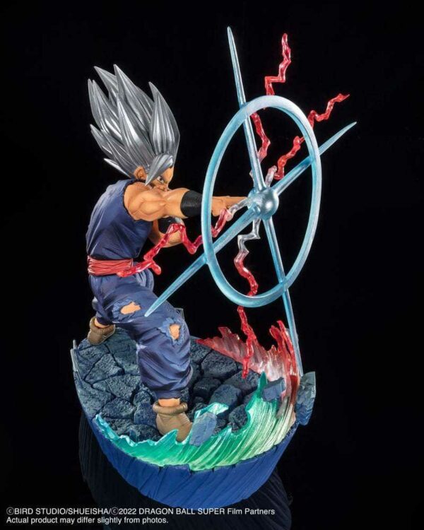 Figuarts Zero Dragon Ball Super Hero Gohan Beast Extra Battle Figure Statua Bandai - immagine 4