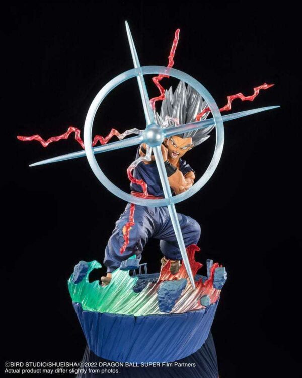 Figuarts Zero Dragon Ball Super Hero Gohan Beast Extra Battle Figure Statua Bandai - immagine 3