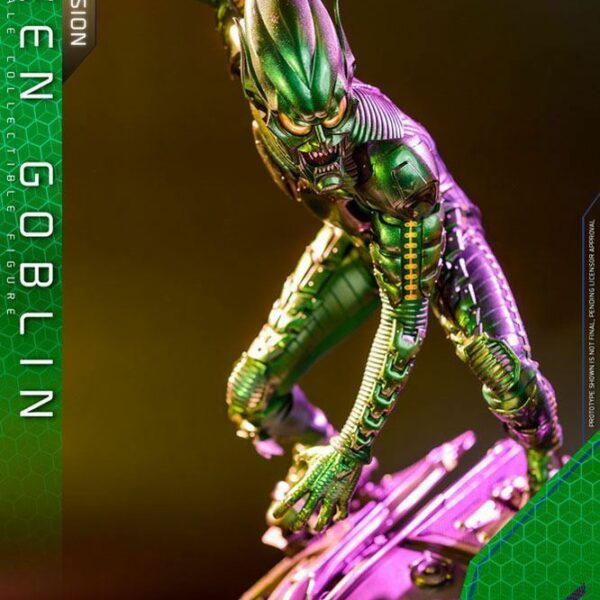 Marvel Hot Toys Spider-man No Way Home Green Goblin Deluxe Action Figure - immagine 2