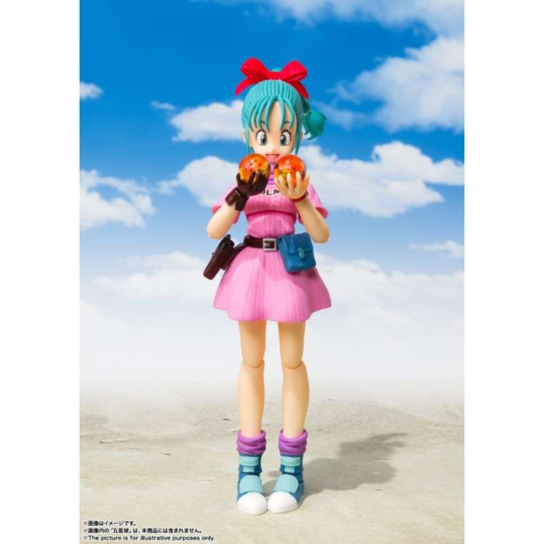 Dragon Ball S.H. Figuarts Bulma Adventure Begins Action Figure Bandai - immagine 2
