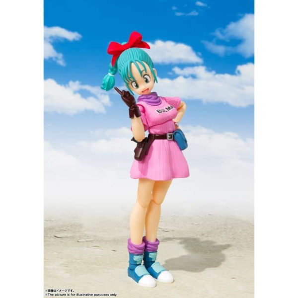 Dragon Ball S.H. Figuarts Bulma Adventure Begins Action Figure Bandai - immagine 3