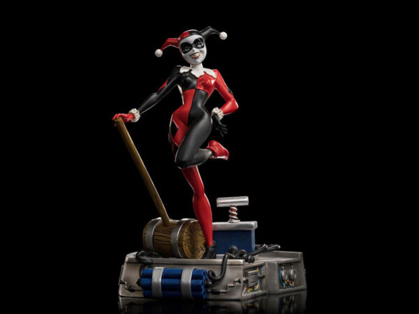 DC Iron Studios Harley Quinn Batman The Animated Series 1:10 Art Statua Figure - immagine 5