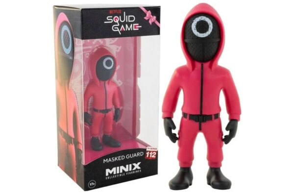 MINIX Squid Game Masked Guard TV Series 112 Netflix Collectable Figurine Figure 13cm