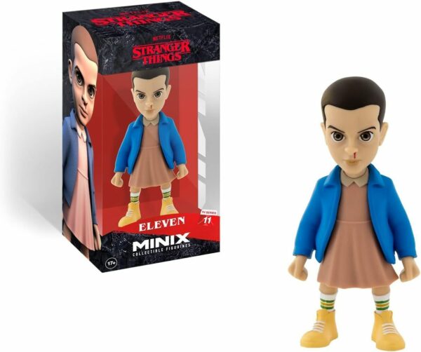 MINIX Stranger Things Eleven TV Series 11 Netflix Collectable Figurine Figure 13cm