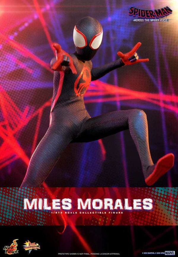PREORDINE - Marvel Hot Toys Spider-man Miles Morales Across The Spider-verse Action Figure - immagine 15