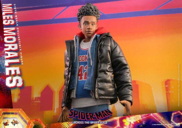 PREORDINE - Marvel Hot Toys Spider-man Miles Morales Across The Spider-verse Action Figure - immagine 8
