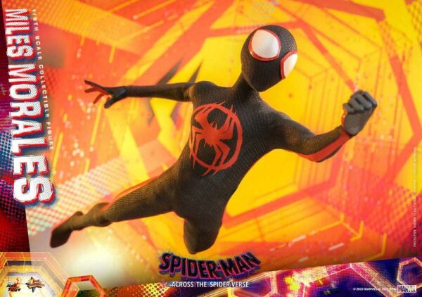 PREORDINE - Marvel Hot Toys Spider-man Miles Morales Across The Spider-verse Action Figure - immagine 2