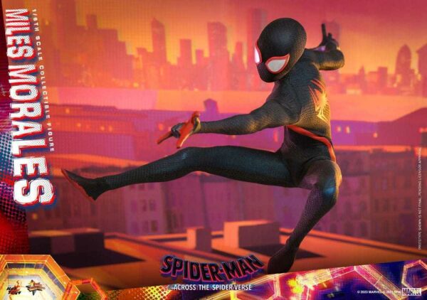 PREORDINE - Marvel Hot Toys Spider-man Miles Morales Across The Spider-verse Action Figure - immagine 11