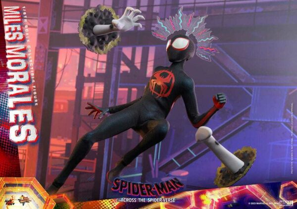 PREORDINE - Marvel Hot Toys Spider-man Miles Morales Across The Spider-verse Action Figure - immagine 12