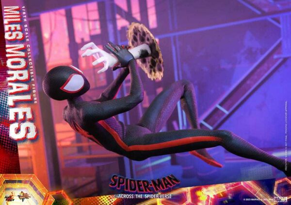 PREORDINE - Marvel Hot Toys Spider-man Miles Morales Across The Spider-verse Action Figure - immagine 13