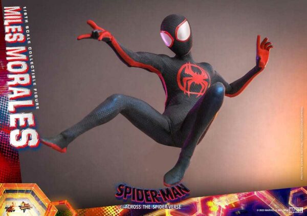 PREORDINE - Marvel Hot Toys Spider-man Miles Morales Across The Spider-verse Action Figure