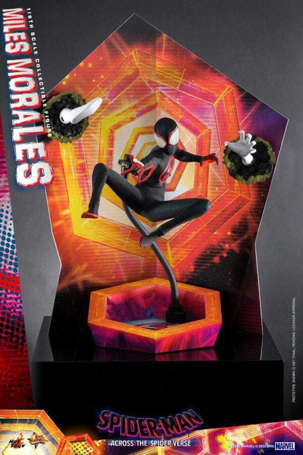 PREORDINE - Marvel Hot Toys Spider-man Miles Morales Across The Spider-verse Action Figure - immagine 16