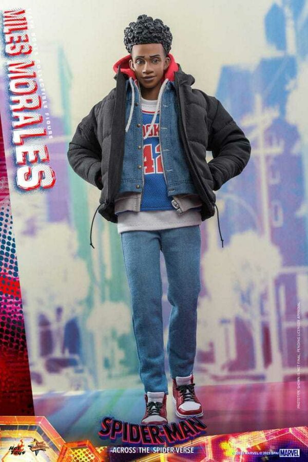 PREORDINE - Marvel Hot Toys Spider-man Miles Morales Across The Spider-verse Action Figure - immagine 18