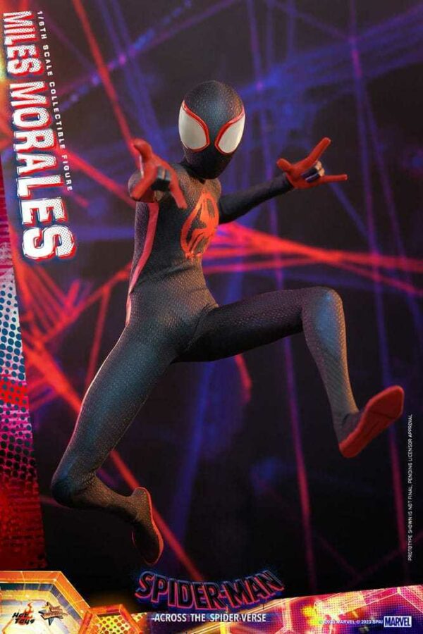 PREORDINE - Marvel Hot Toys Spider-man Miles Morales Across The Spider-verse Action Figure - immagine 3