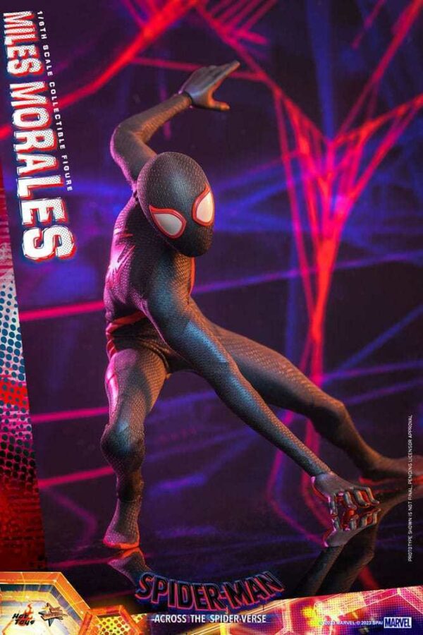 PREORDINE - Marvel Hot Toys Spider-man Miles Morales Across The Spider-verse Action Figure - immagine 4