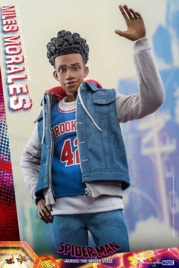 PREORDINE - Marvel Hot Toys Spider-man Miles Morales Across The Spider-verse Action Figure - immagine 6