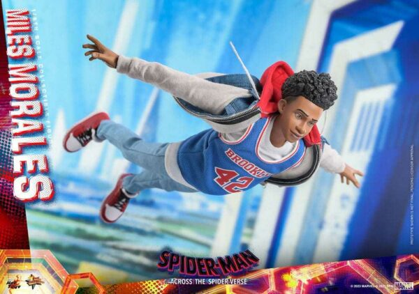 PREORDINE - Marvel Hot Toys Spider-man Miles Morales Across The Spider-verse Action Figure - immagine 7
