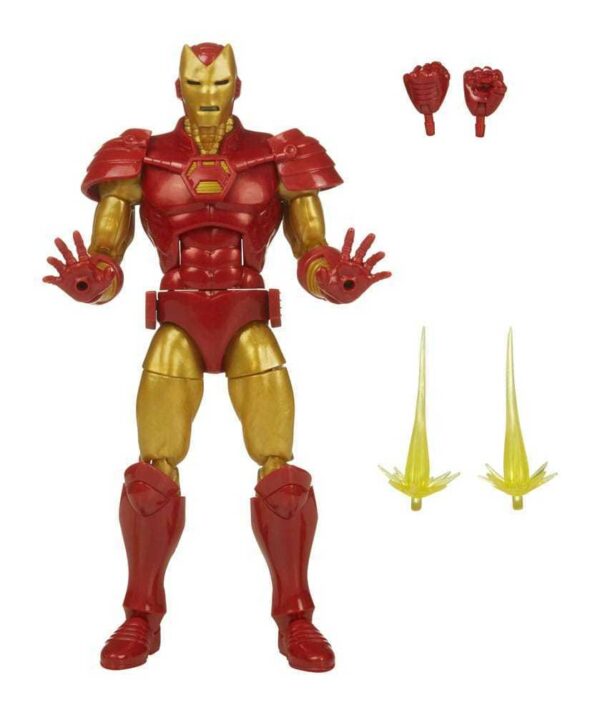 Marvel Legends Iron Man Heroes Returns Vintage Classic Armor Series Action Figure - immagine 2