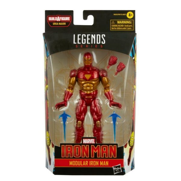 Marvel Legends Modular Armor Iron Man Animated Series Action Figure - immagine 3