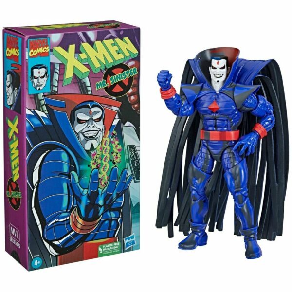 Marvel Legends Mr Sinister Classic Animated Series VHS Limited Exclusive Action Figure
