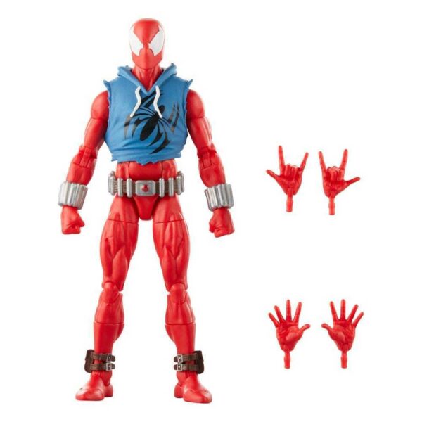 Marvel Legends Scarlet Spider Spider-man Ben Reilly Hasbro Action Figure - immagine 5