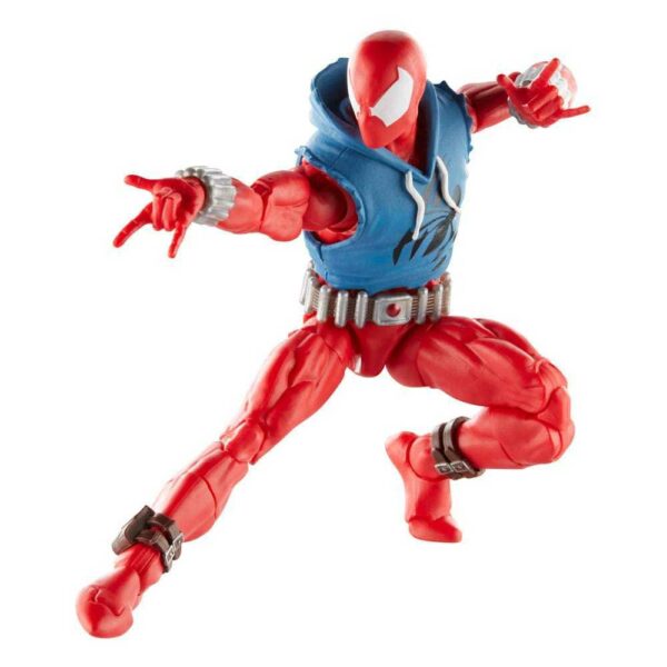 Marvel Legends Scarlet Spider Spider-man Ben Reilly Hasbro Action Figure - immagine 3
