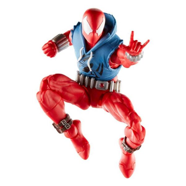 Marvel Legends Scarlet Spider Spider-man Ben Reilly Hasbro Action Figure - immagine 6