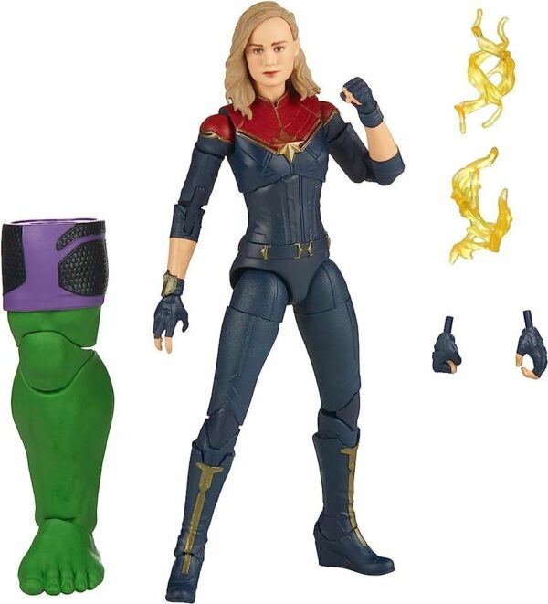Marvel Legends Captain Marvel The Marvels Brie Larson Series Wave Action Figure - immagine 2