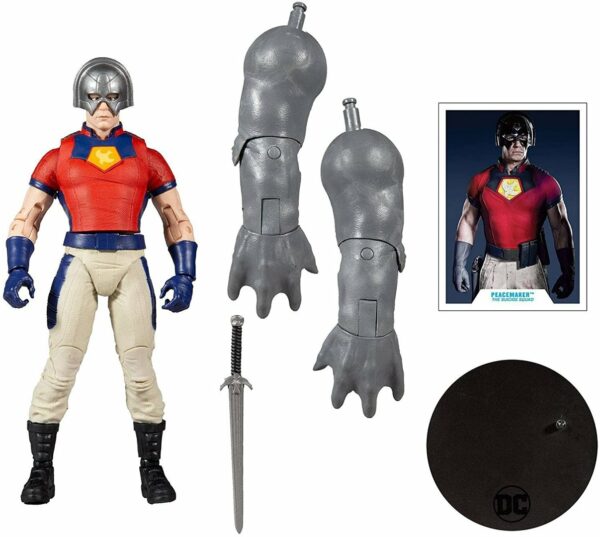 Dc Multiverse McFarlane Toys Suicide Squad Peacemaker Action Figure - immagine 2