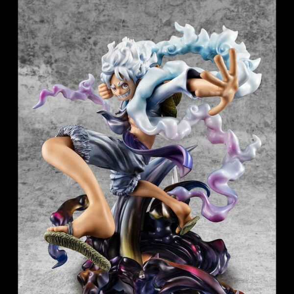 PREORDINE - One Piece POP Monkey D. Luffy Rufy Gear Fifth 5 Megahouse Statua Figure 26cm - immagine 9