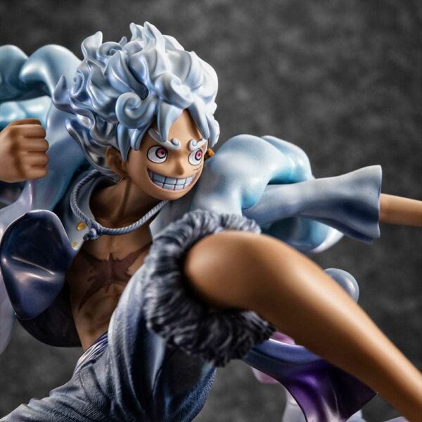 PREORDINE - One Piece POP Monkey D. Luffy Rufy Gear Fifth 5 Megahouse Statua Figure 26cm - immagine 8