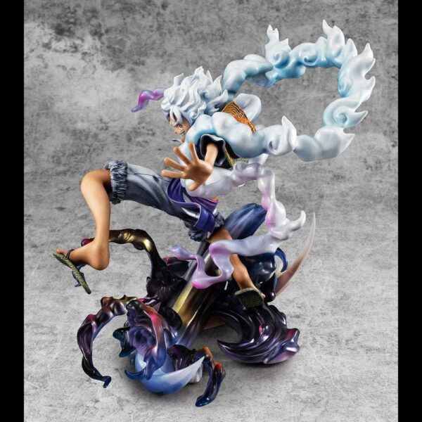 PREORDINE - One Piece POP Monkey D. Luffy Rufy Gear Fifth 5 Megahouse Statua Figure 26cm - immagine 5