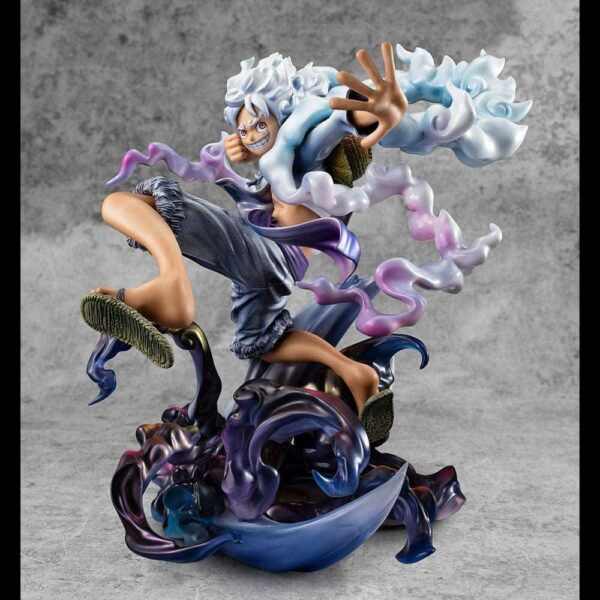 PREORDINE - One Piece POP Monkey D. Luffy Rufy Gear Fifth 5 Megahouse Statua Figure 26cm - immagine 4