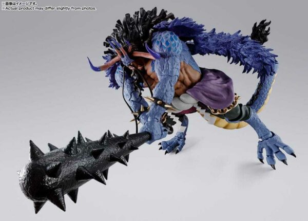 One Piece S.H. Figuarts Kaido King Of The Beasts Action Figure Bandai Exclusive 25cm - immagine 4