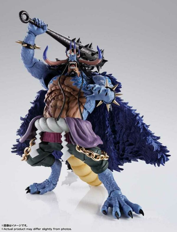One Piece S.H. Figuarts Kaido King Of The Beasts Action Figure Bandai Exclusive 25cm - immagine 3