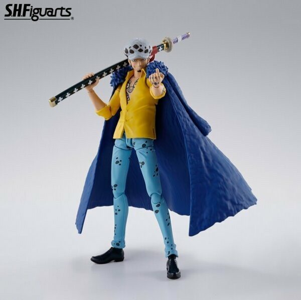 One Piece S.H. Figuarts Trafalgar Law Raid On Onigashima Action Figure Bandai