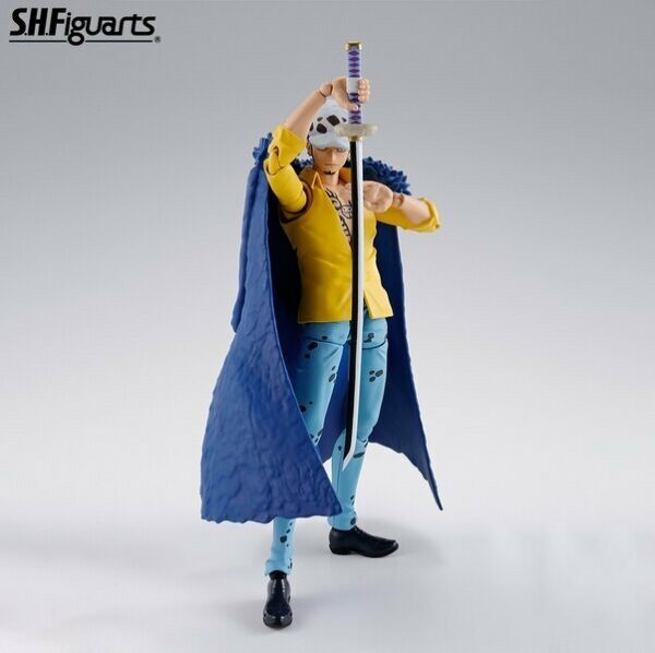 One Piece S.H. Figuarts Trafalgar Law Raid On Onigashima Action Figure Bandai - immagine 3