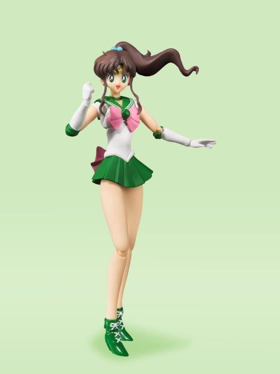 Sailor Jupiter S.H. Figuarts Animation Color Edition Bandai Action Figure - immagine 4